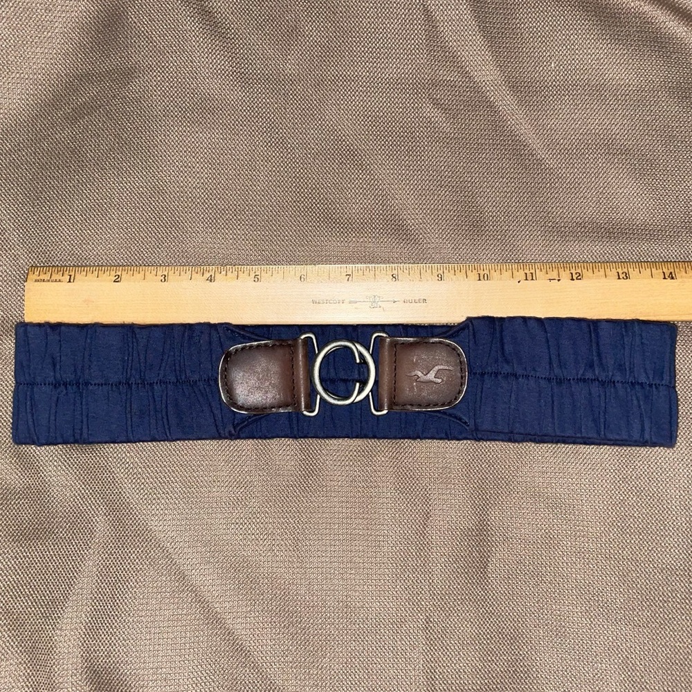 Navy Hollister Waist Belt